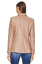 view 4 of 5 Chamberlain Leather Blazer in Chanterelle in Chanterelle Chan
