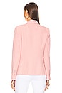 view 4 of 5 Kenzie Double Breasted Blazer in Rose Tan & Tropical