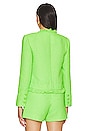 view 3 of 5 Angelina Blazer in Lime Green