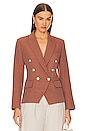 view 1 of 4 Kenzie Blazer in Fawn & Ivory