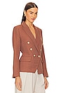 view 2 of 4 Kenzie Blazer in Fawn & Ivory