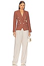 view 4 of 4 Kenzie Blazer in Fawn & Ivory