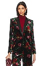 view 2 of 5 Chamberlain Blazer in Black Vintage Rose