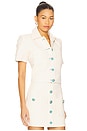 view 2 of 5 Chita Crop Short Sleeve Jacket in Ivory