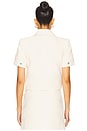 view 3 of 5 Chita Crop Short Sleeve Jacket in Ivory