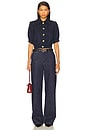 view 4 of 5 Cove Crop Shirt Sleeve Jacket in Midnight