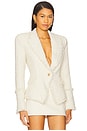 view 2 of 5 BLAZER COM DESFIADO KAISLEY in Vintage White