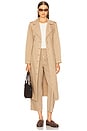 view 1 of 4 Zavia Trench Jacket in Dark Cappuccino