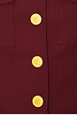 view 5 of 5 JAQUETA CURTA JUSTA KUMI in Black Cherry