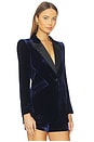 view 2 of 4 SHEILA 턱시도 블레이저 in Midnight & Black