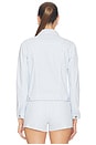 view 3 of 4 Celine Slim Femme Jacket in Pale Mist Blue