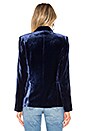 view 3 of 4 Chamberlain Velvet Blazer in Navy