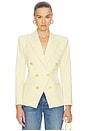 view 1 of 4 Kyomi Double Breasted Blazer in Lemon Sorbet