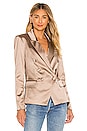 view 2 of 5 Kenzie Double Breasted Blazer in Hazelwood