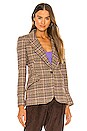 view 2 of 5 Chamberlain Blazer in Tan Multi Twill Plaid