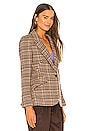 view 3 of 5 Chamberlain Blazer in Tan Multi Twill Plaid
