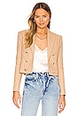 view 1 of 5 Inez Cropped Blazer in Almond