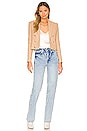 view 5 of 5 Inez Cropped Blazer in Almond
