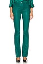 view 1 of 6 Ruth High Rise Undone Hem Pants in Ocean Teal