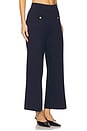 view 2 of 6 Madrid Wide Leg Pant in Midnight & Gold