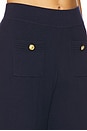 view 6 of 6 Madrid Wide Leg Pant in Midnight & Gold