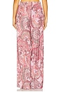 view 4 of 6 Lillian Wide Leg Pant in Mauve French Paisley