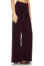view 2 of 6 Pilar Wide Leg in Dark Port