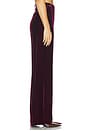 view 3 of 6 Pilar Wide Leg in Dark Port