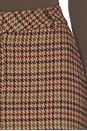 view 6 of 6 ШИРОКИЕ БРЮКИ PILAR in Dark Brown Multi Houndstooth