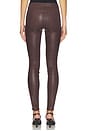 view 4 of 6 Marguerite High Rise Skinny Pant in Chocolate Coated