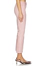 view 3 of 6 Kendra High Rise Crop Flare in Pale Rose