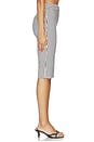 view 3 of 6 PANTALON STYLE PEDAL PUSHER LENI in Ivory & Midnight Stripe