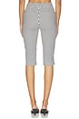 view 4 of 6 PANTALON STYLE PEDAL PUSHER LENI in Ivory & Midnight Stripe
