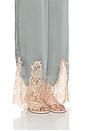 view 6 of 6 PANTALÓN MIREL LACE TRIM DRAWSTRING  in Smokey Olive & Praline