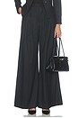 view 1 of 6 PANTALÓN SHELSY  in Black & Grey Pinstripe