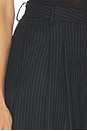 view 8 of 7 PANTALON SHELSY  in Black & Grey Pinstripe