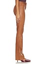 view 4 of 6 Selma Sleek Baby Boot Pant in Java Coated Jaco