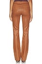 view 5 of 6 Selma Sleek Baby Boot Pant in Java Coated Jaco