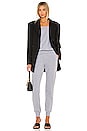 view 4 of 4 Luxe Lounge The Moss Jogger Pant in Heather Grey