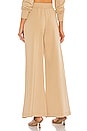 view 3 of 4 Luxe Lounge The Campbell High Rise Wide Leg Pant in Camel