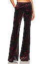 view 1 of 4 PANTALON LANE in Black & Red Medallion Paisley