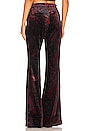 view 3 of 4 PANTALON LANE in Black & Red Medallion Paisley