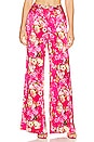 view 1 of 4 Pilar Wide Leg Pant in Cabaret Pink Multi Moschata Rosa