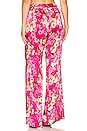 view 3 of 4 Pilar Wide Leg Pant in Cabaret Pink Multi Moschata Rosa