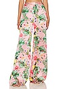 view 1 of 4 Gavin Wide Leg Pant in Pink Blush Tropical Floral