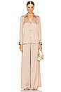 view 4 of 4 Lillian Wide Leg Pant in Cappuccino