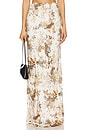 view 1 of 6 Zeta Long Skirt in Ecru Tapestry Jungle
