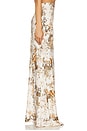 view 3 of 6 Zeta Long Skirt in Ecru Tapestry Jungle