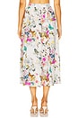 view 4 of 6 Seina Midi Skirt in White Charonda Butterfly