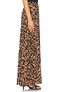 view 3 of 6 Torin Pleated Maxi Skirt in Leopard